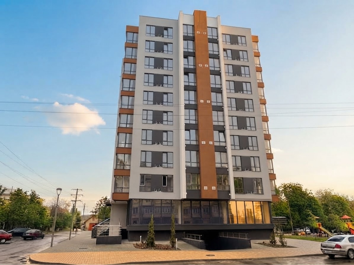 Blocul Viilor 2a, intrarea principală — fotografie reală